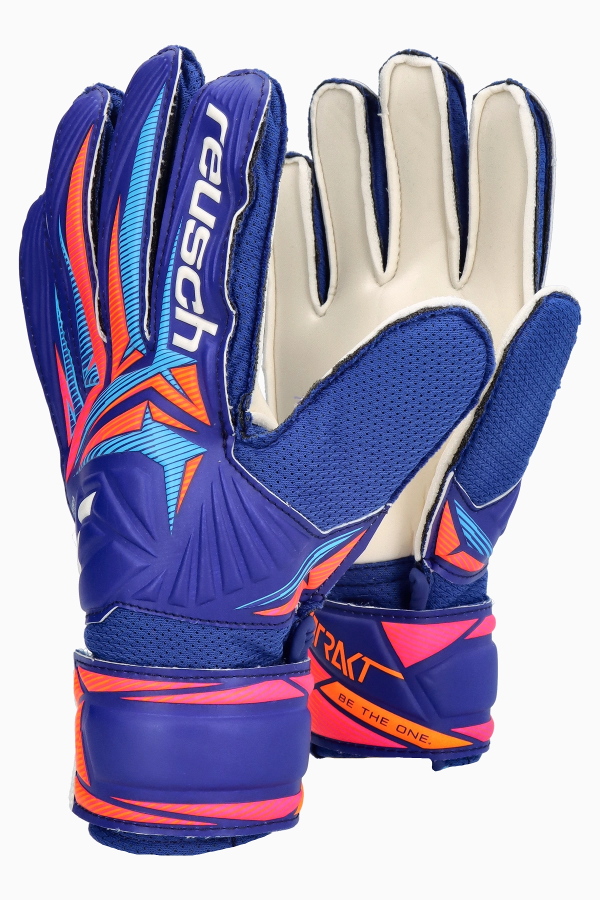 Rękawice Reusch Attrakt Solid Junior - Granatowy