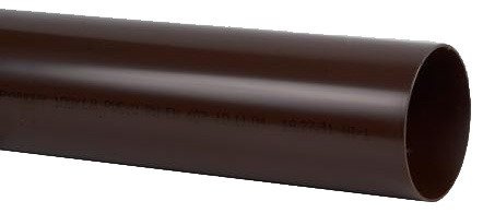 Rura spustowa PVC 75 x 3000 brąz Kaczmarek