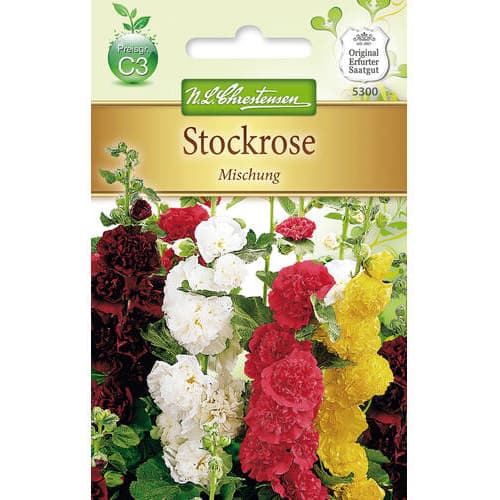 1 szt, Mályvarózsa, színkeverék - Magok: Mod de ambalare: 1 db