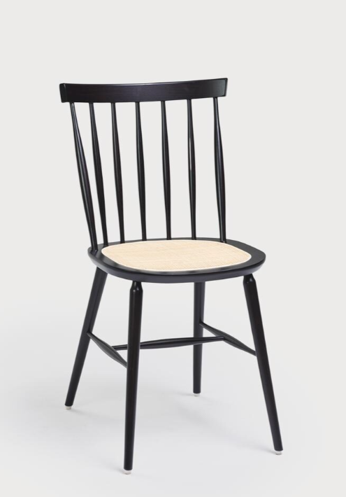 Krzesło drewniane ANTILLA ERBA lakierowane siedzisko mata Paged