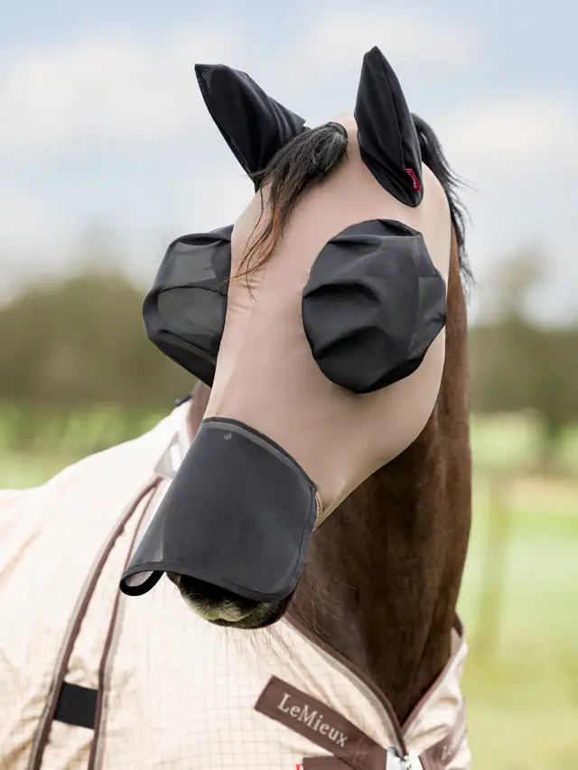 LeMieux maska przeciw owadom Bug Relief z ochroną nosa 24h