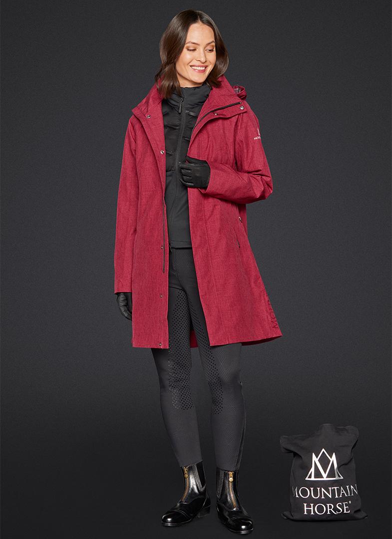 Mountain Horse lekki płaszcz Felicia typu parka 24h