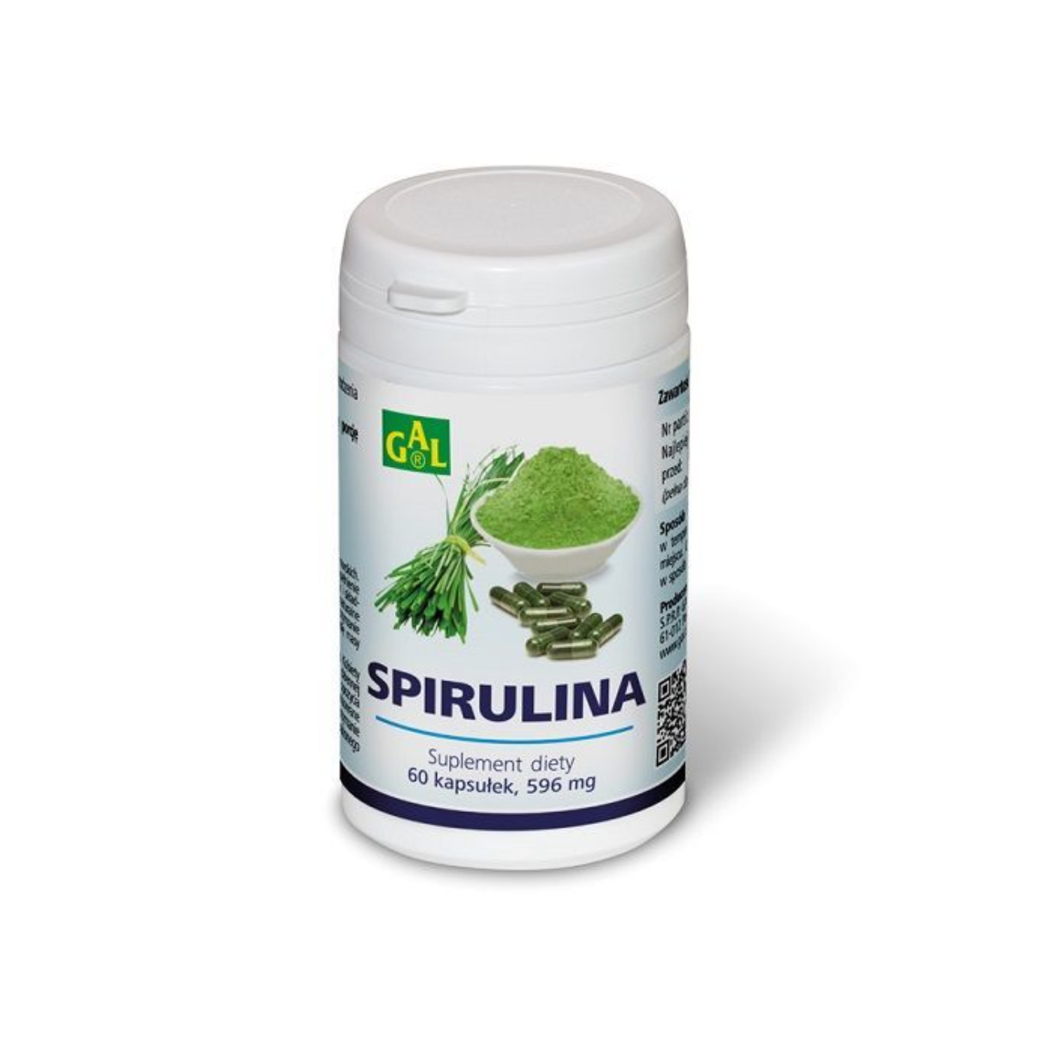Gal - spirulina, na witalność i naturalne siły obronne organizmu, 60 kapsułek