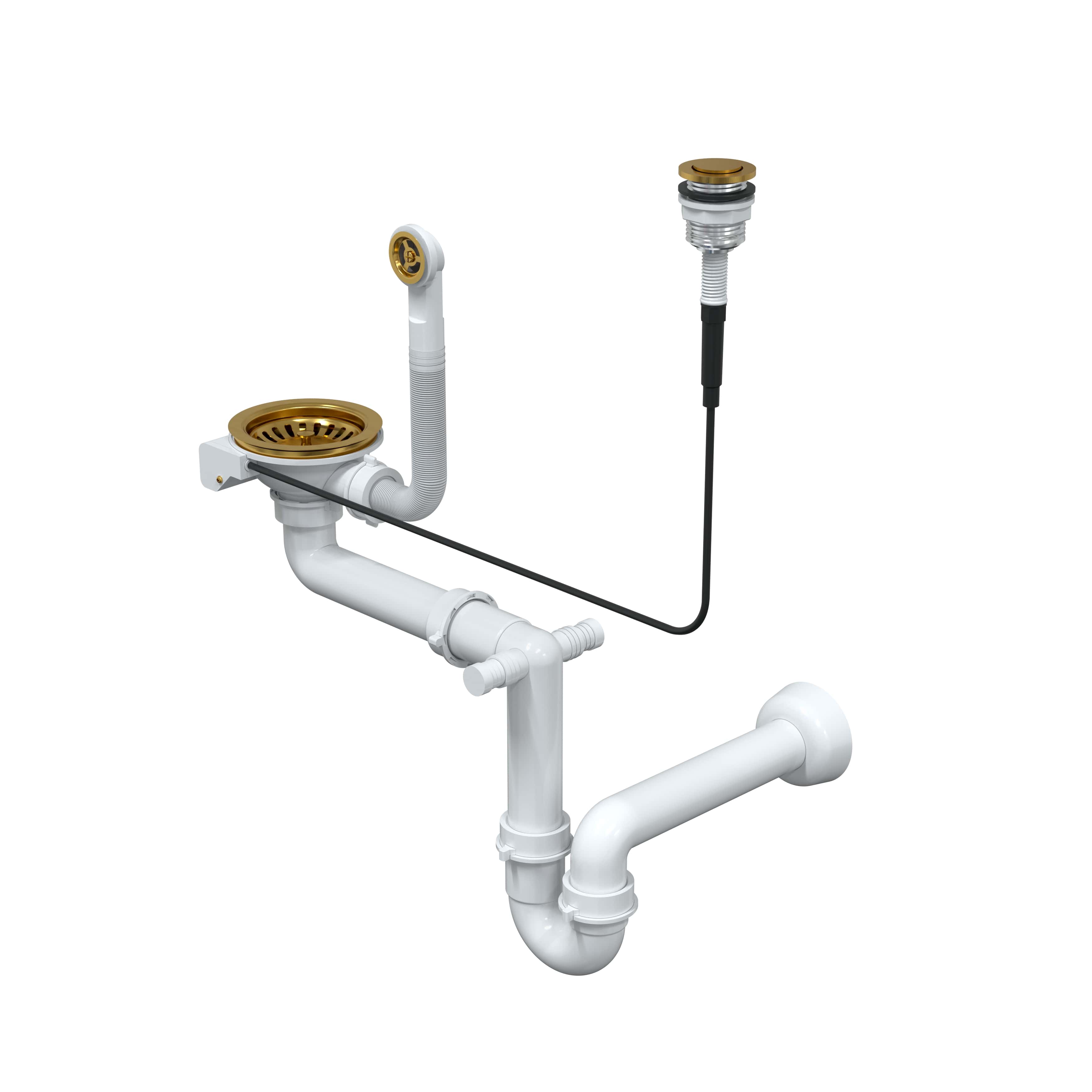 Quadron Save Space odpływ zlewozmywakowy OP1SSG5