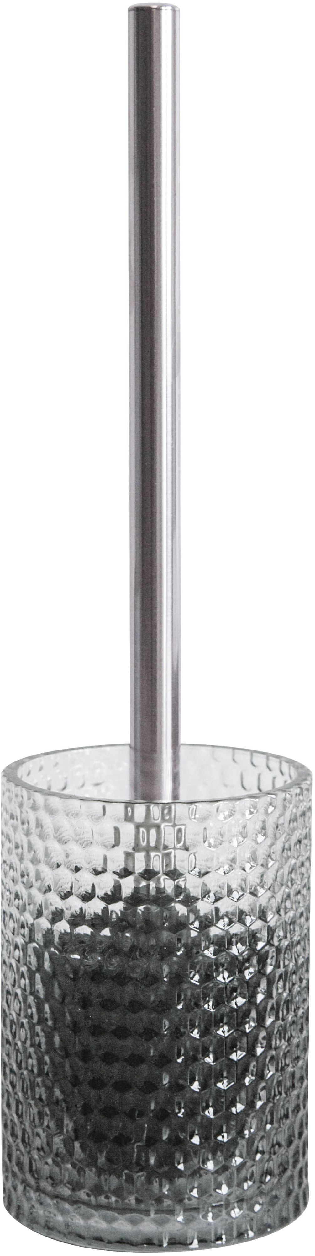 Kleine Wolke Melua Eco Care szczotka toaletowa stojąca szkło antracyt 8615901856