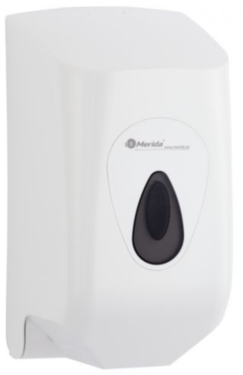 Merida Top Mini pojemnik na ręczniki papierowe biało-szary CTS201