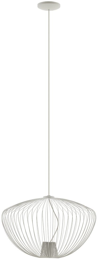 Nowodvorski Lighting Pumpkin lampa wisząca 1x10 W Silk gray 11244