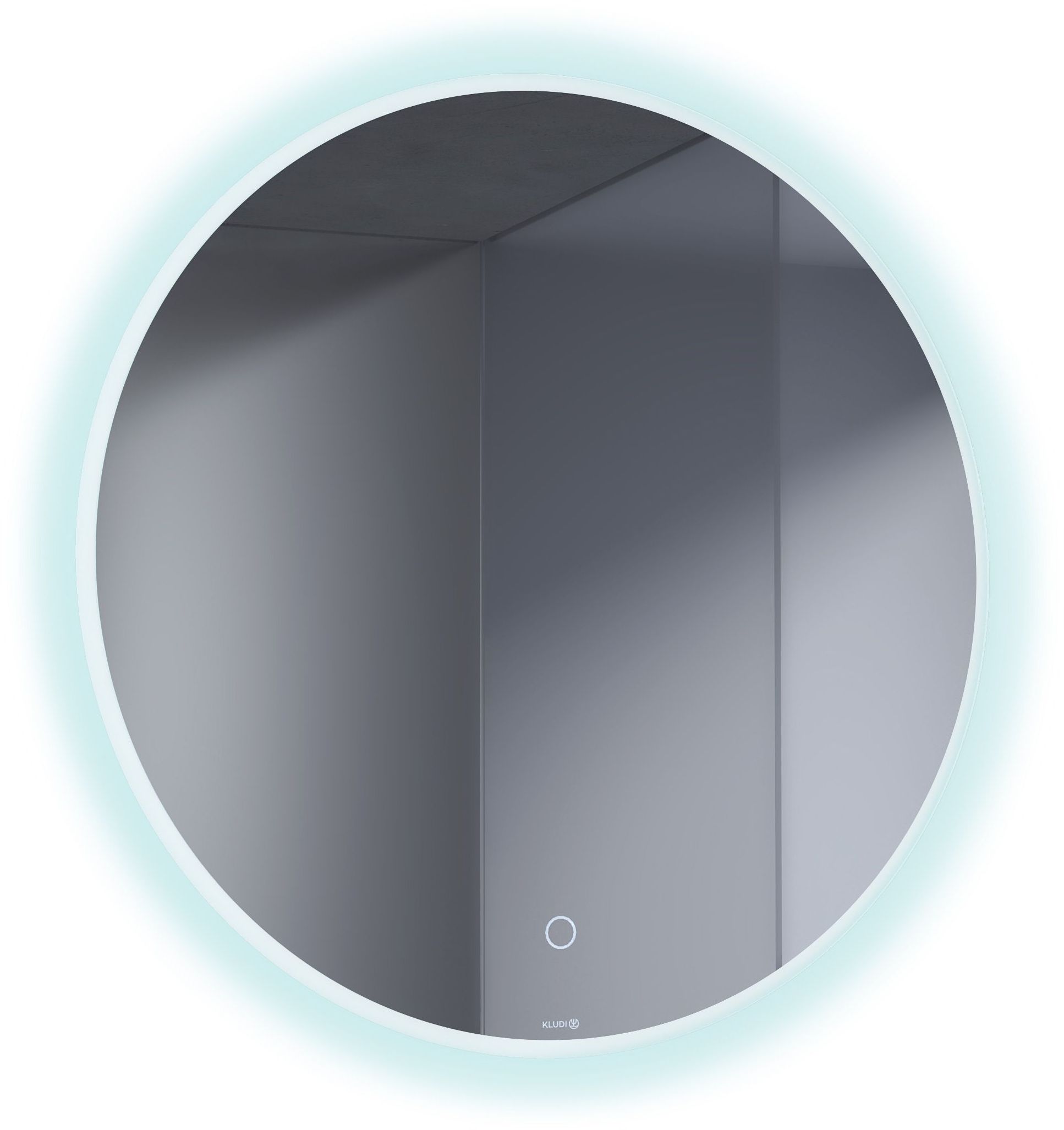 Kludi Luma lustro 60x60 cm okrągłe z oświetleniem 17SP0100