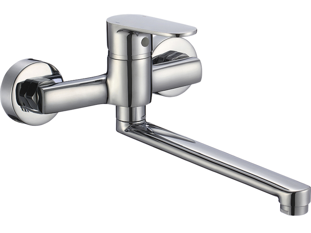 Kuchinox Pana bateria kuchenna ścienna chrom BKN080D