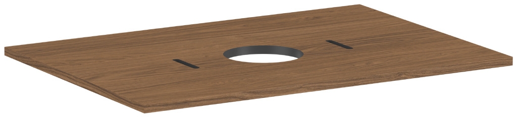 Hansgrohe Xilesa E blat naszafkowy 78x55 cm dąb 54275550