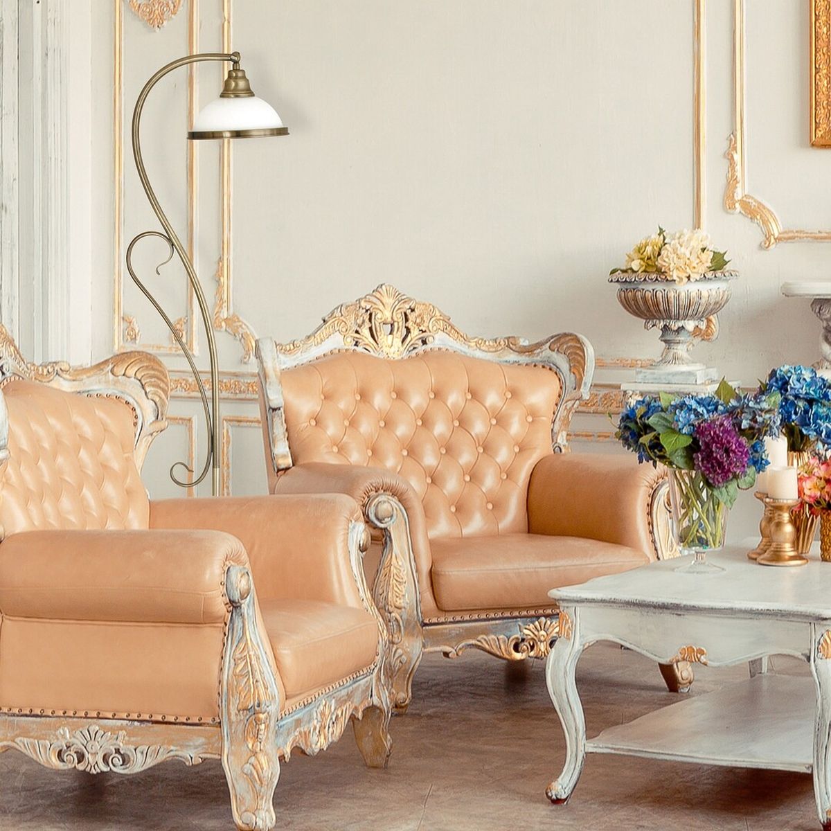 Rabalux Elisett lampa stojąca 1x60 W brązowa 2758