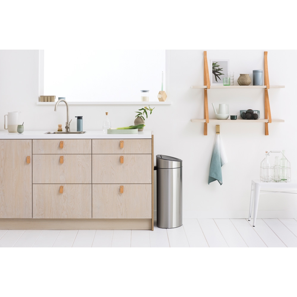 Brabantia Touch Bin pojemnik na odpady 33 l do segregacji stal mat 100680