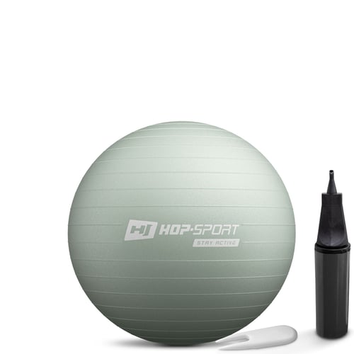 Piłka fitness 45cm z pompką - zielona