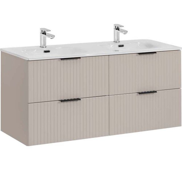 COMAD Zestaw mebli ADEL CASHMERE 2 szafki, umywalka meblowa SKY podwó