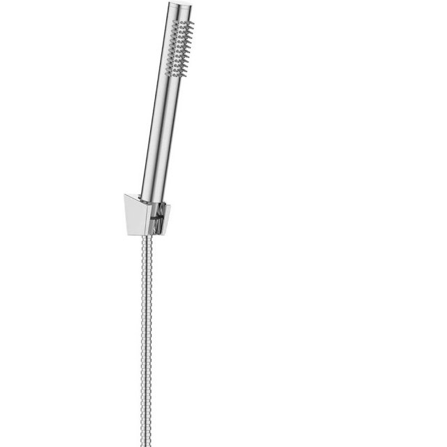 INVENA Zestaw prysznicowy ALONIA z uchwytem punktowym chrom AU-70-M01