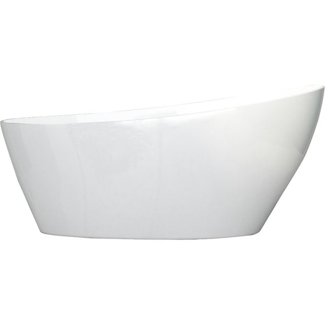 BESCO Wanna wolnostojąca KEYA 165x70 cm klik-klak złoty czyszczony od