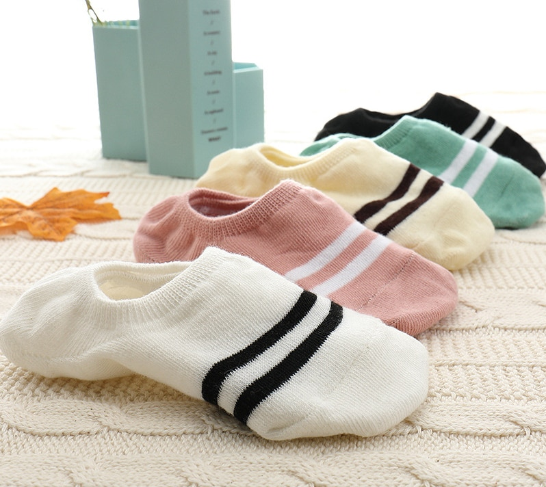 Zestaw 5 par stopek damskich 036