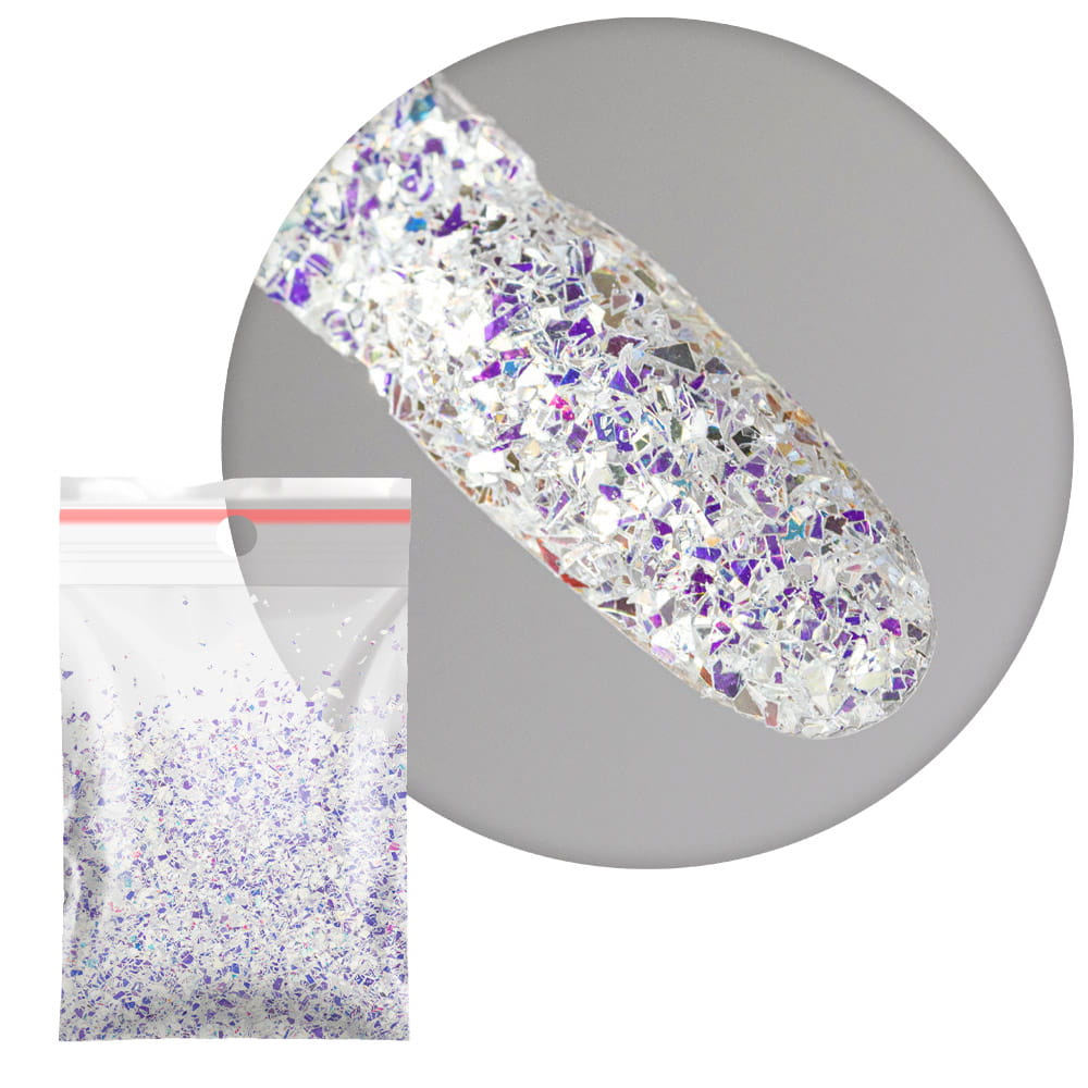 Płatki do paznokci Aurora Flakes 5g Nr 2