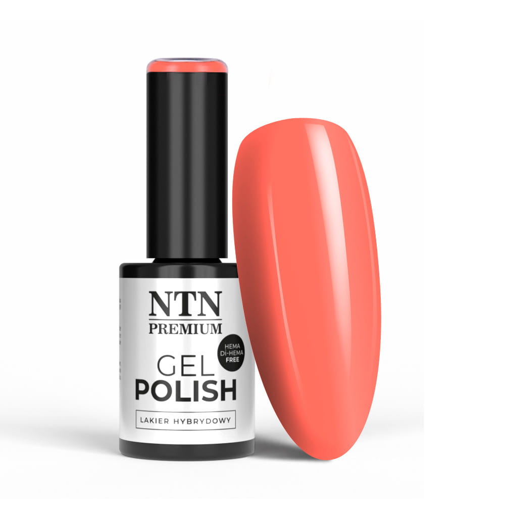 Lakier hybrydowy LED/UV Gel Polish NTN Premium Delight Sorbet Nr 152 HEMA/Di-HEMA Free 5g