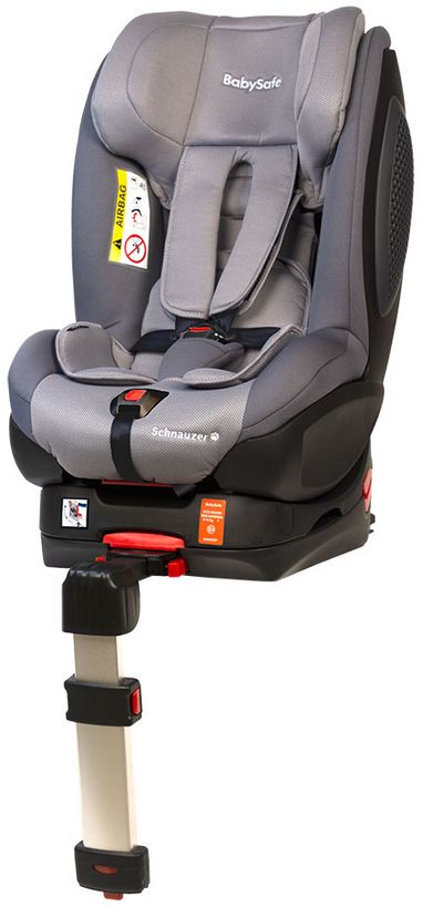 BabySafe Schnauzer - fotelik samochodowy 0-18 kg-Szary