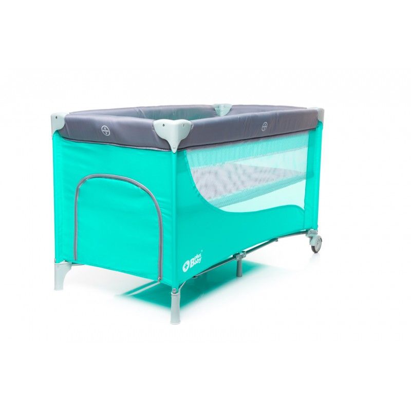 PlusBaby, Łóżko podróżne-Turkus