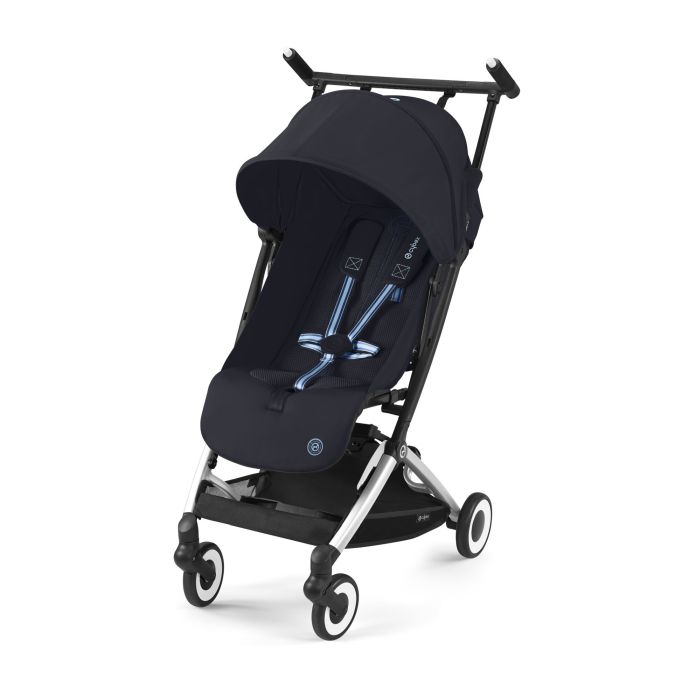 Cybex Libelle - wózek spacerowy-Dark Blue (Silver Frame)
