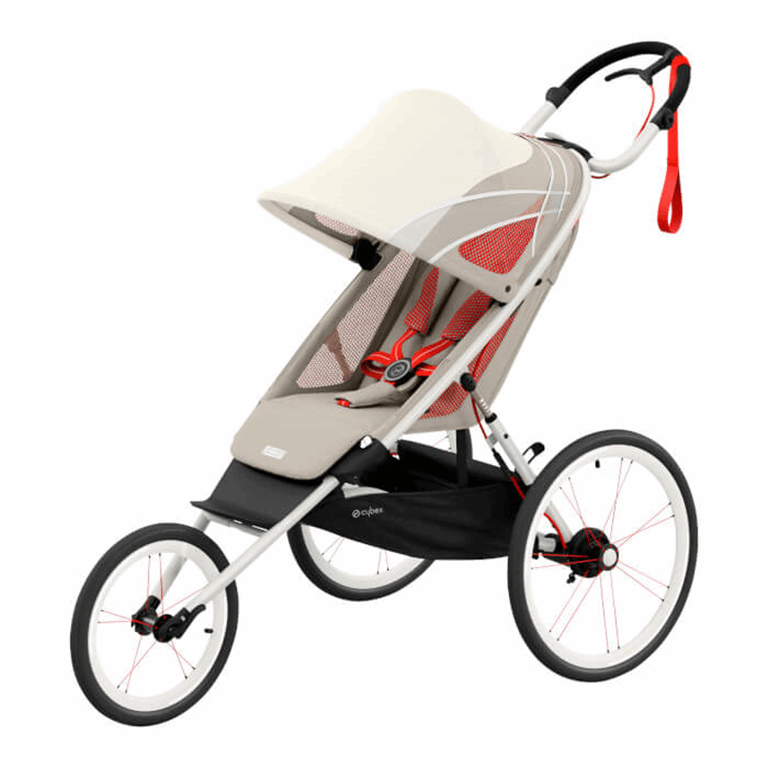 Cybex, Avi- wózek biegowy-Bleached Sand-Black with Black Details