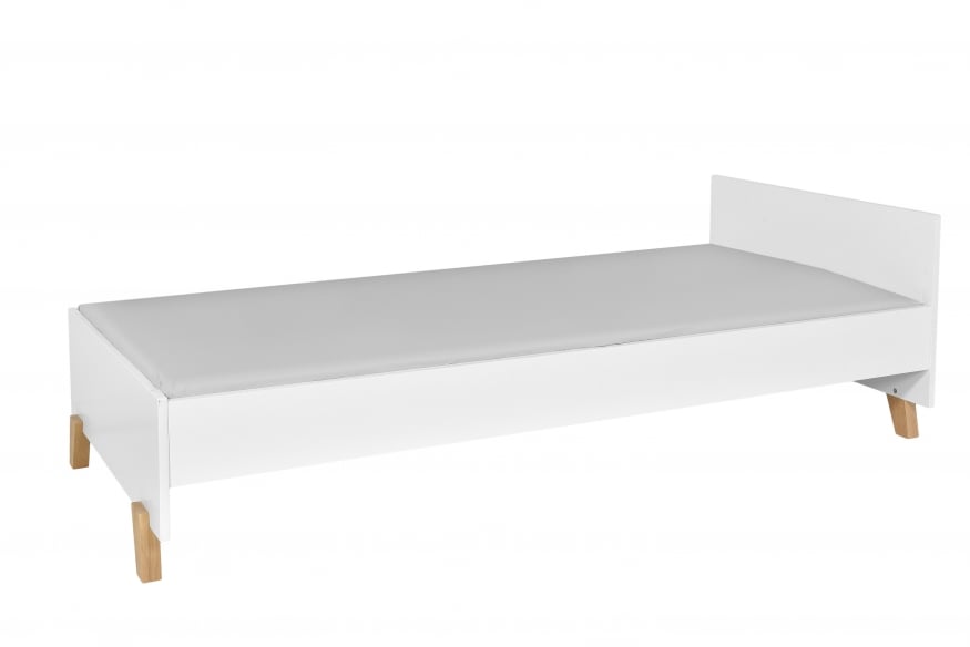 Novelies, Zara - łóżko 90x200-Biały