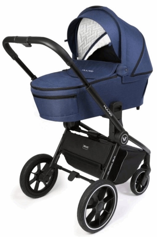 Muuvo, Quick 3.0 - wózek spacerowy z gondolą Standard i wyposażeniem-Azure Blue