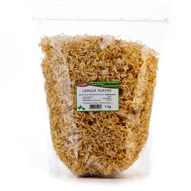 Cebula suszona płatek 1 kg