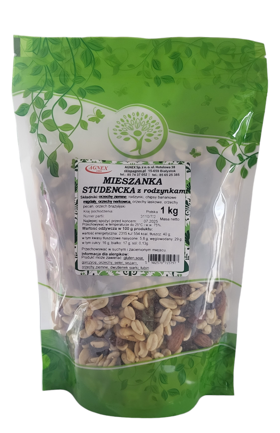 Mieszanka studencka z RODZYNKĄ 1 kg