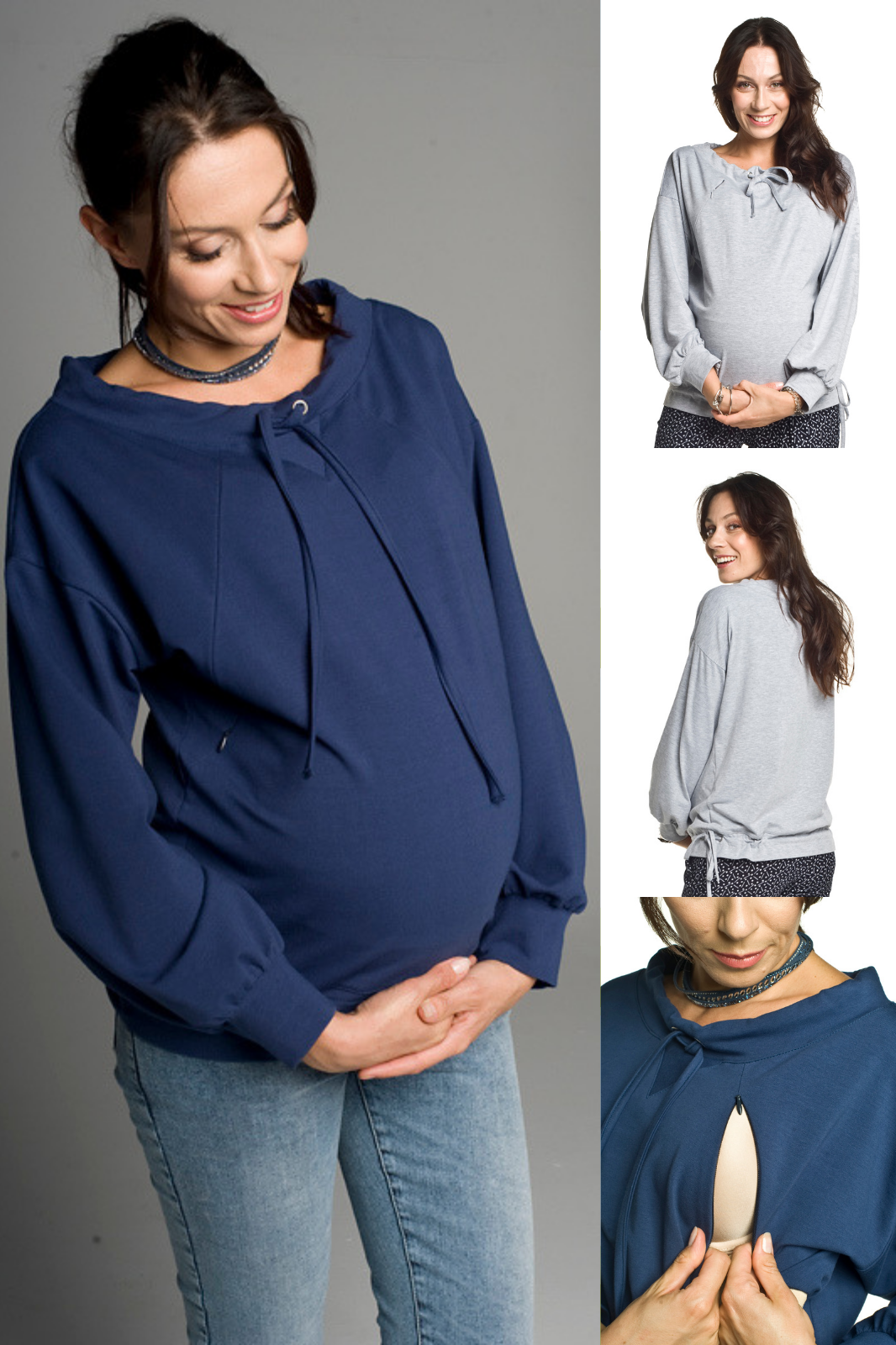 Bluza ciążowa i do karmienia Kimi