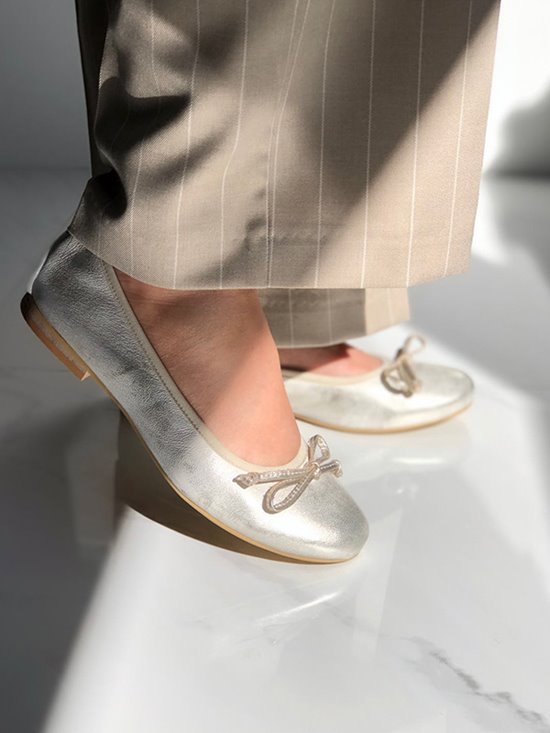 Baleriny damskie 92/110 Złoty