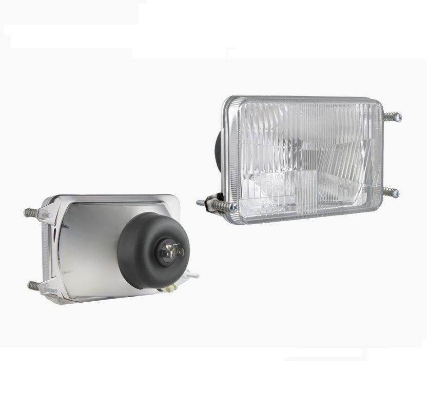 Reflektor typu H4 rozstaw uchwytów 185x70 RE.27060 4F Wesem