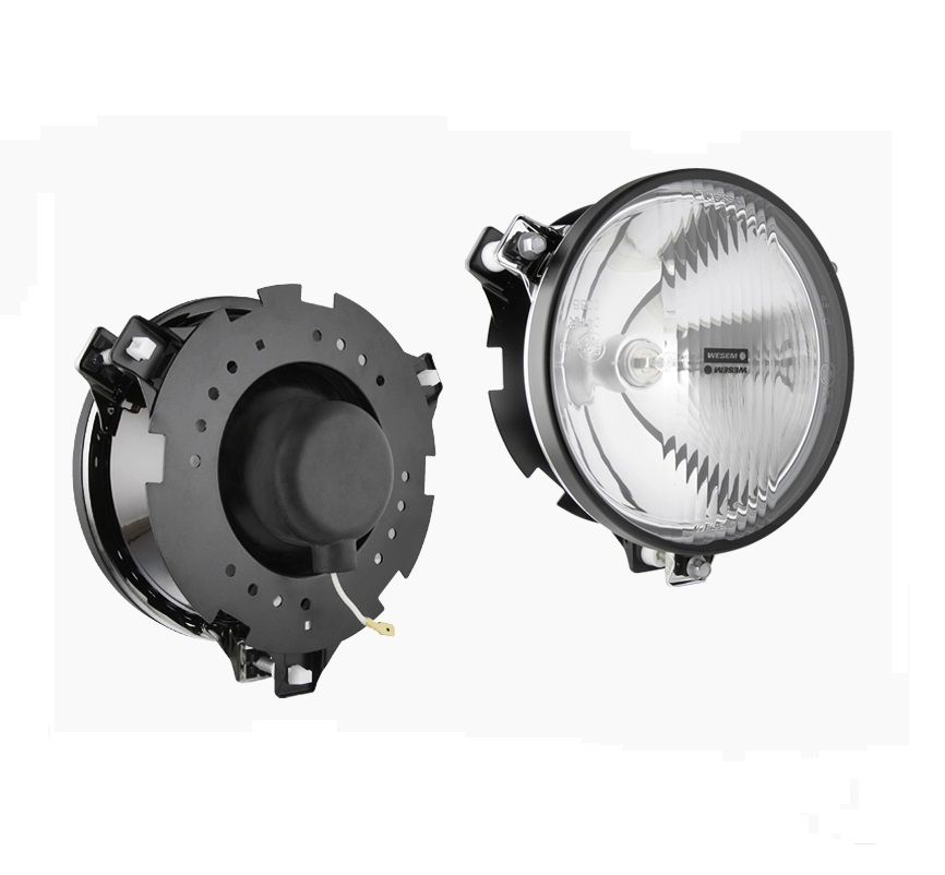 Reflektor drogowy ?180 typu 120° KSENON złącze AMP SuperSeal RAJD2.46210 Wesem