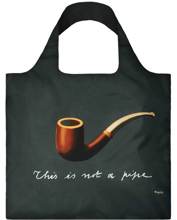 Torba. René Magritte The Treachery of Images