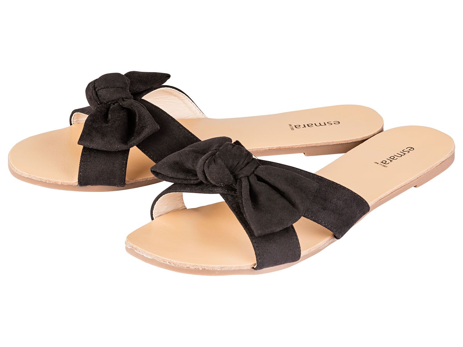 esmara Klapki damskie Czarny, 40