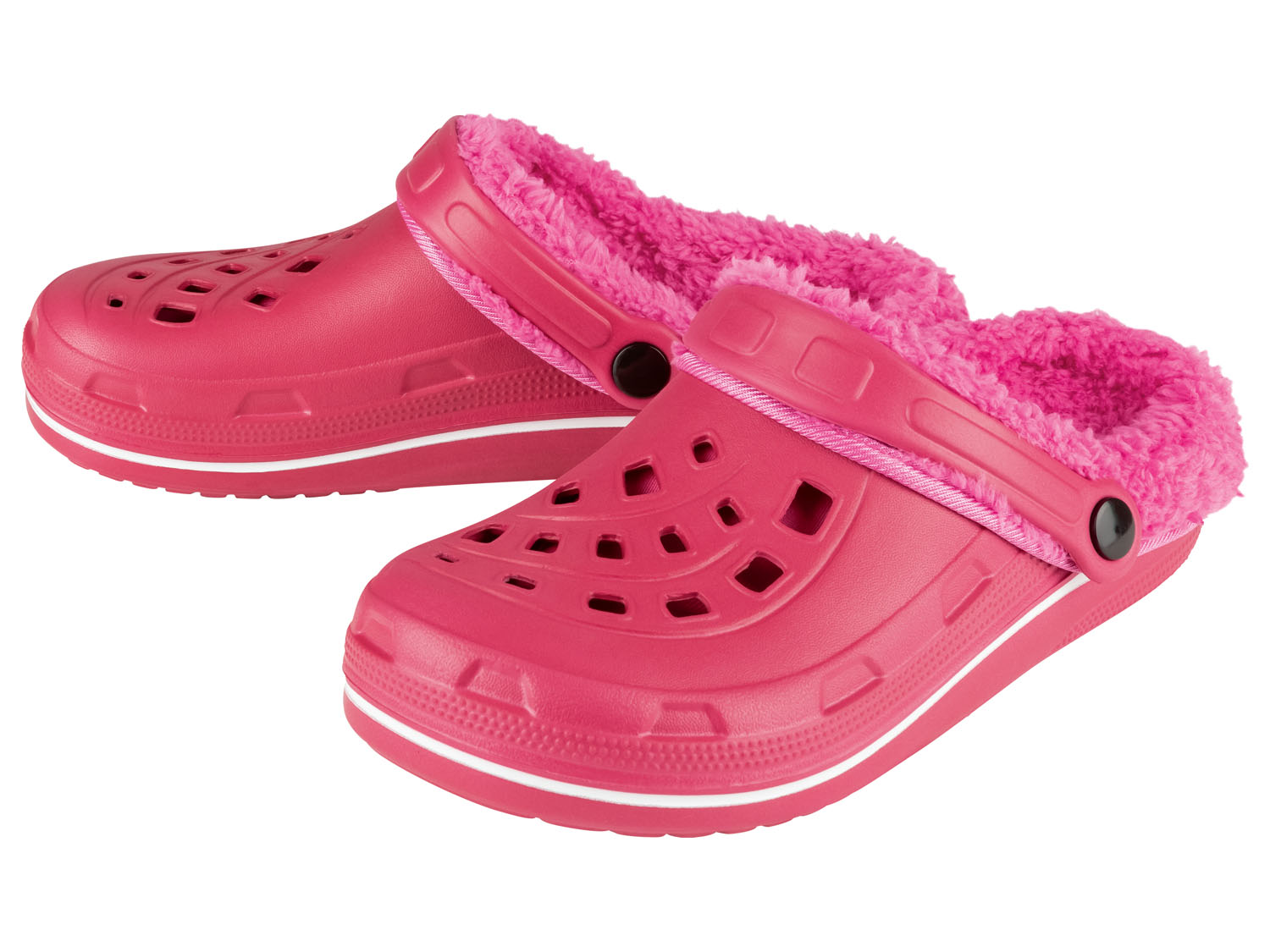 pepperts! Clogsy dziecięce, z miękką ciepłą wyściółką 36/37, Różowy