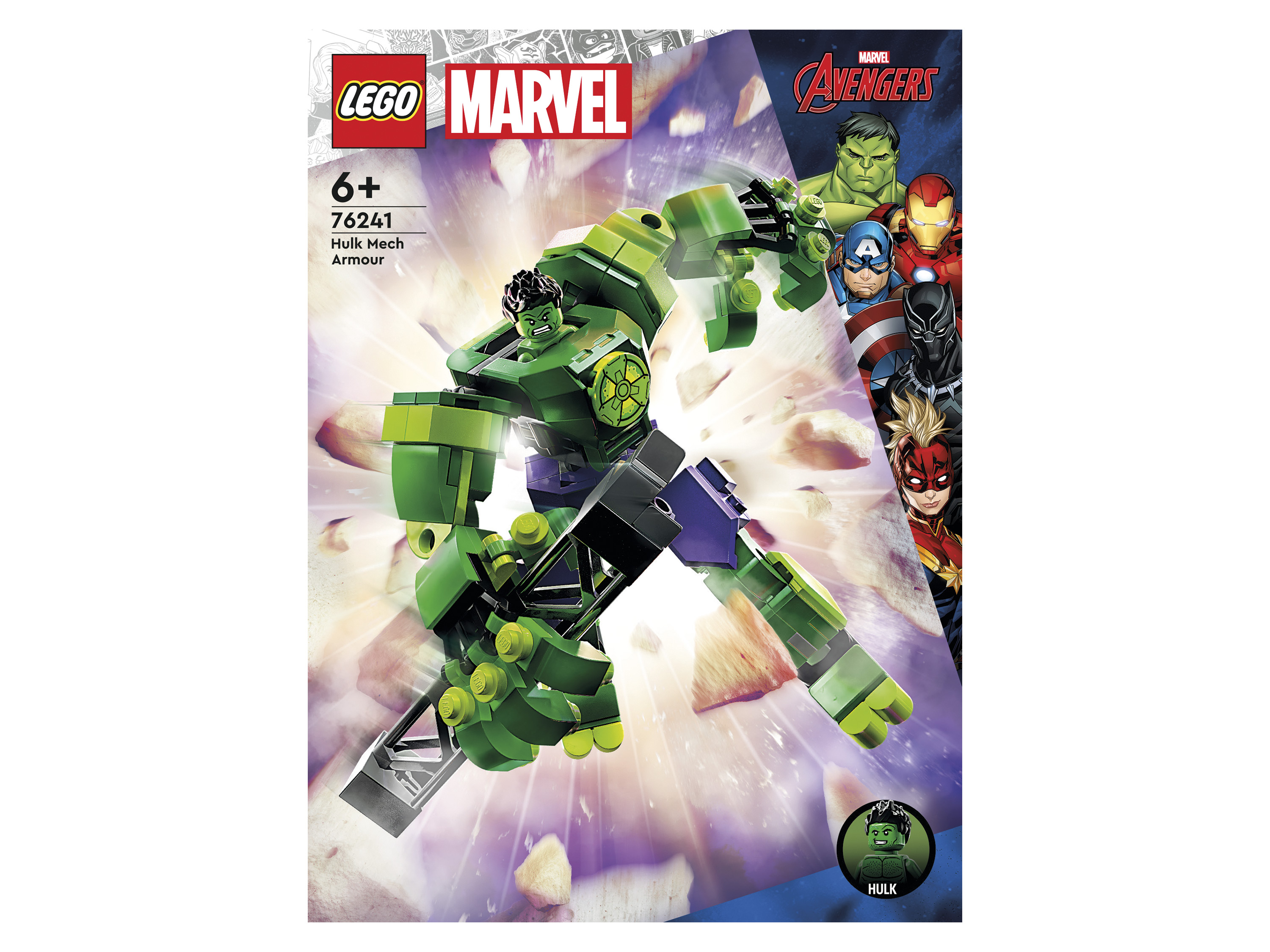 Lego Marvel Super Heroes 76241 Mechaniczna zbroja Hulka
