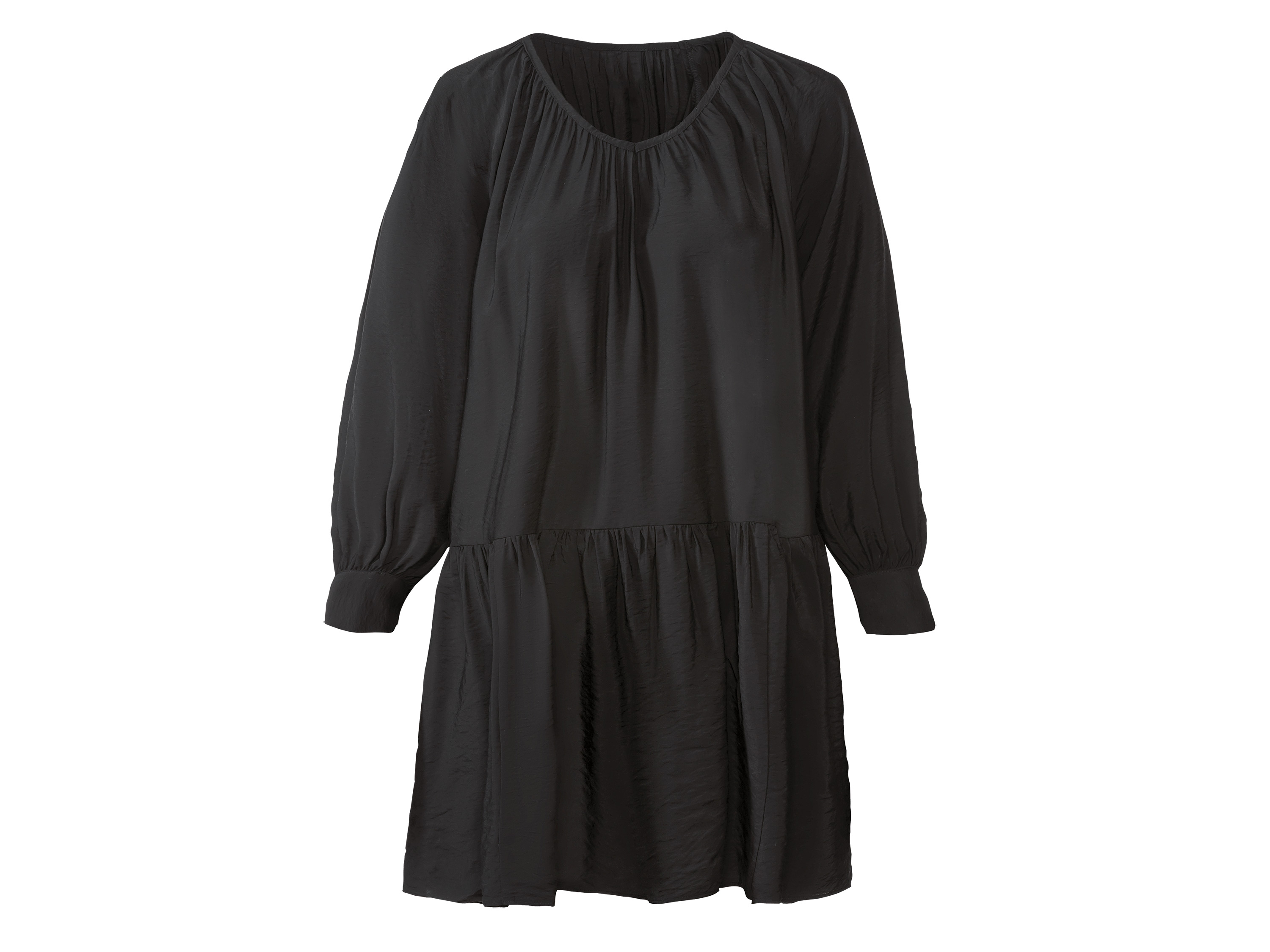 esmara Sukienka damska z wiskozą XS 32-34, Czarny