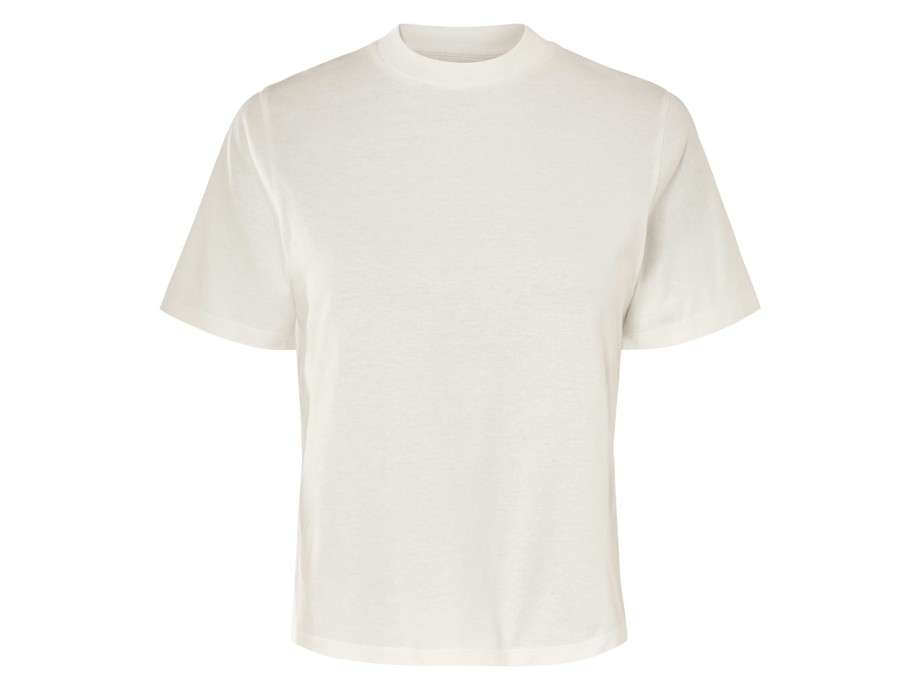 esmara Koszulka damska z organicznej bawełny Biały, L 44/46