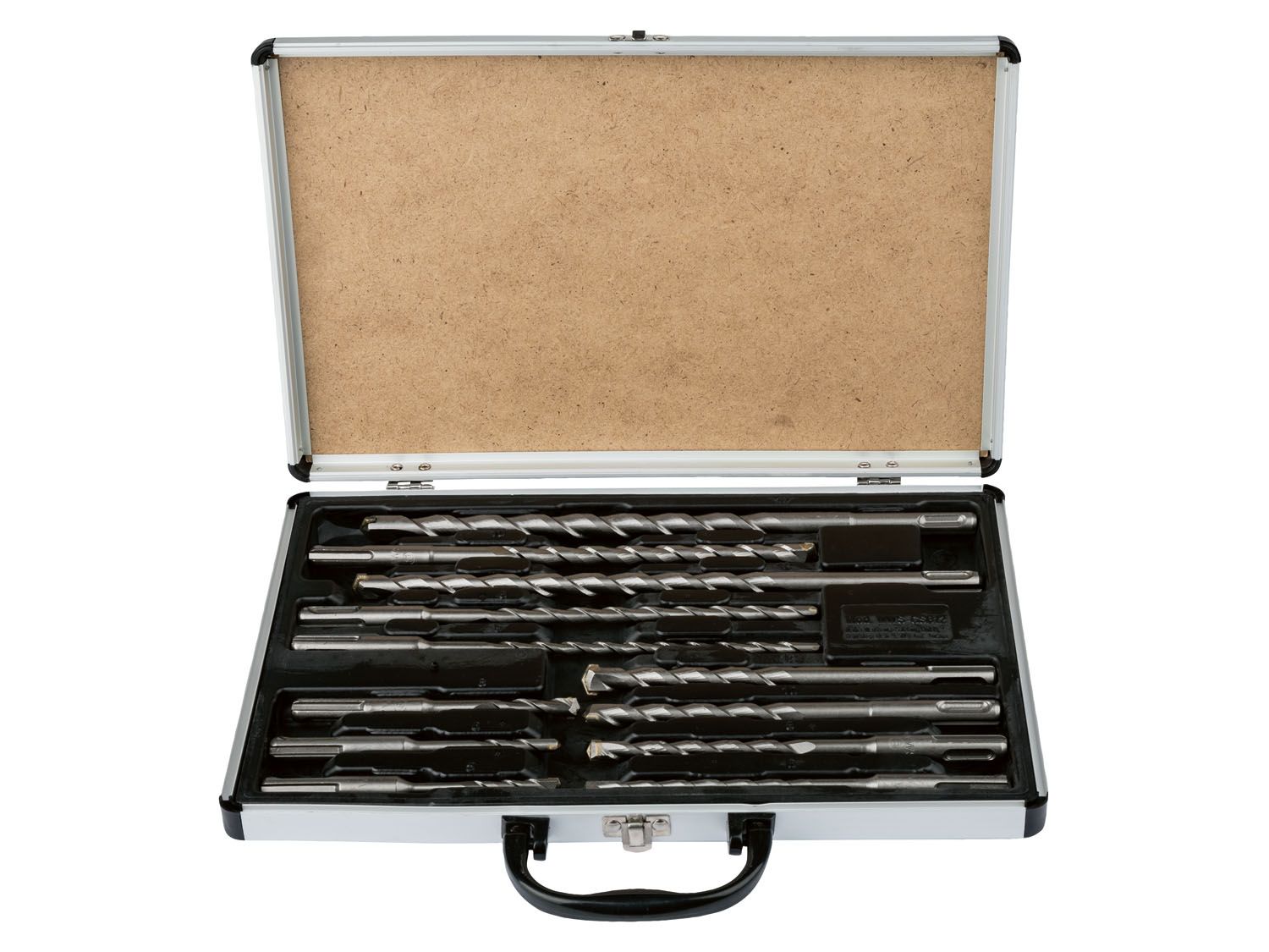 Parkside Zestaw wierteł SDS do betonu/ dłutowych/ ślimakowych, 1 komplet Zestaw wierteł do betonu SDS