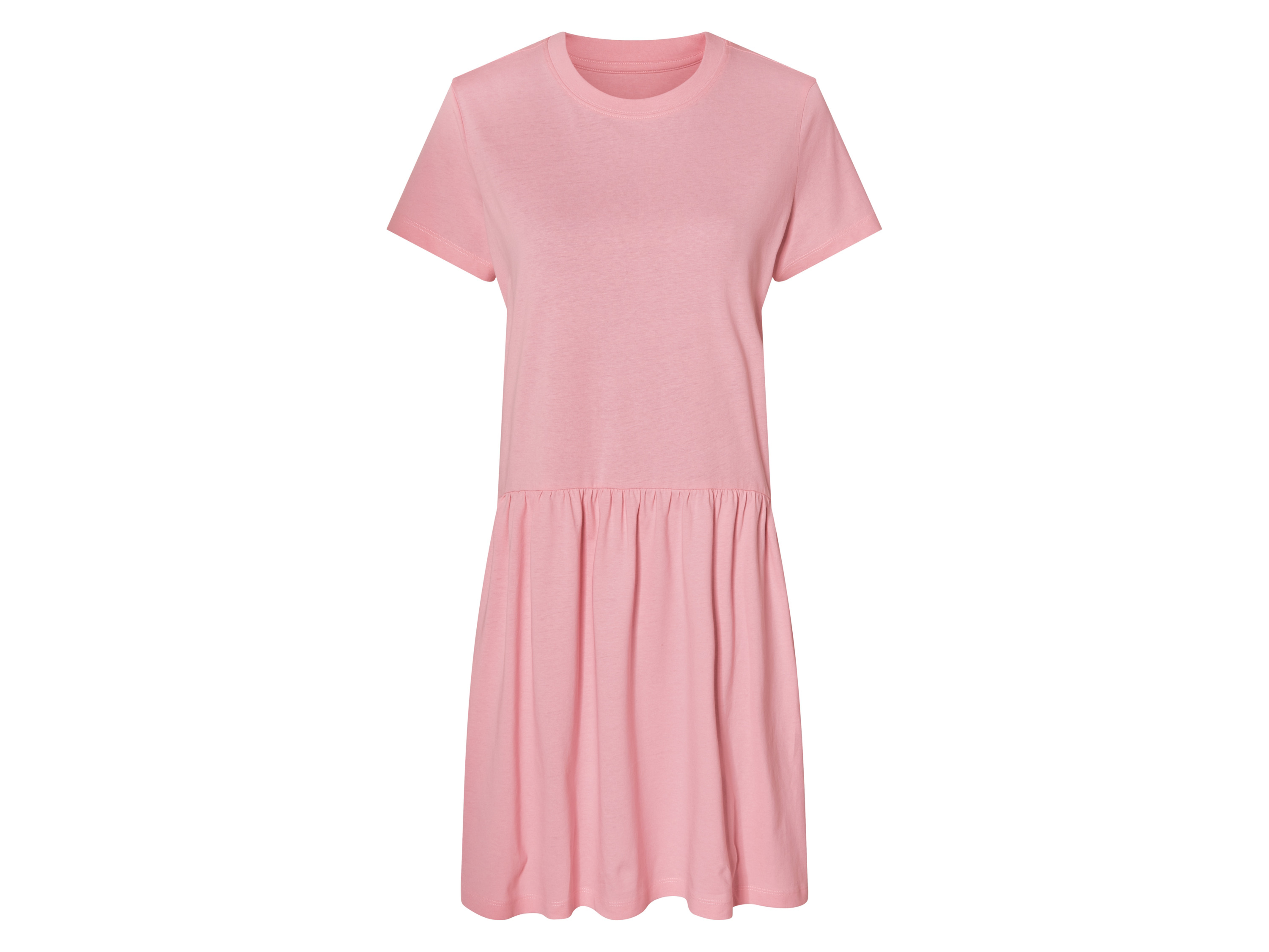 esmara Sukienka damska z biobawełny Różowy, L44/46