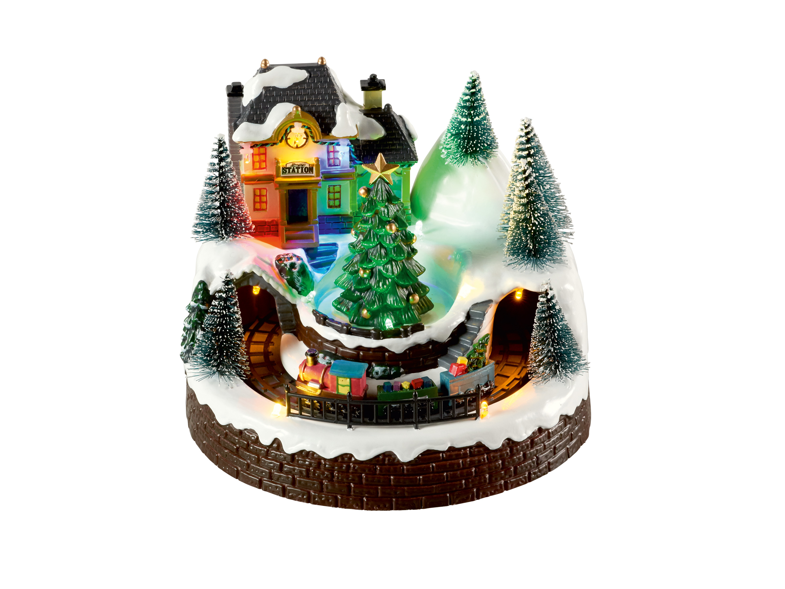 Livarno home LED-wioska bożonarodzeniowa Pociąg