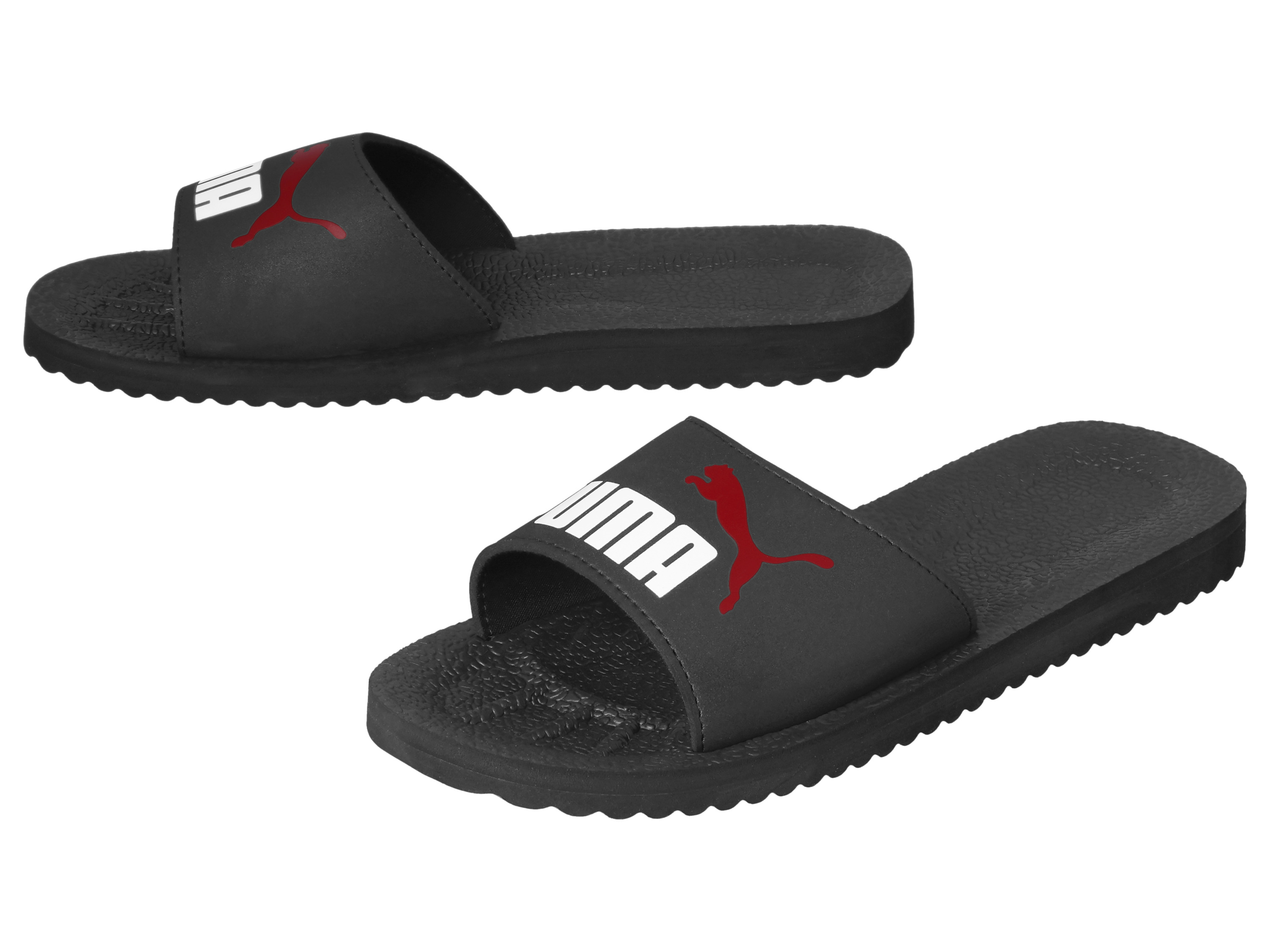 Puma Klapki kąpielowe męskie Czarny, 43