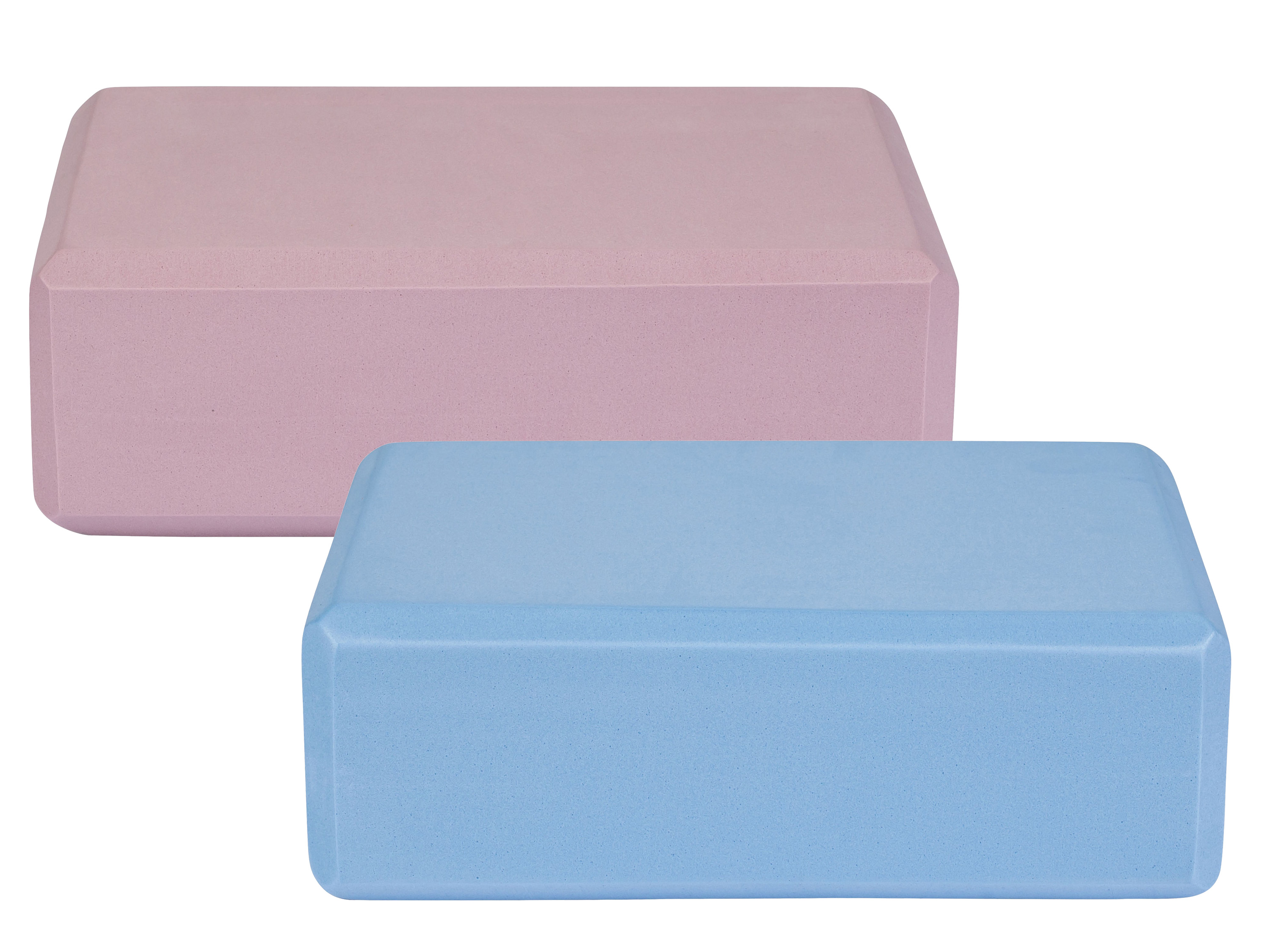 Crivit Akcesoria do jogi, 1 sztuka Kostki do jogi, 2 sztuki