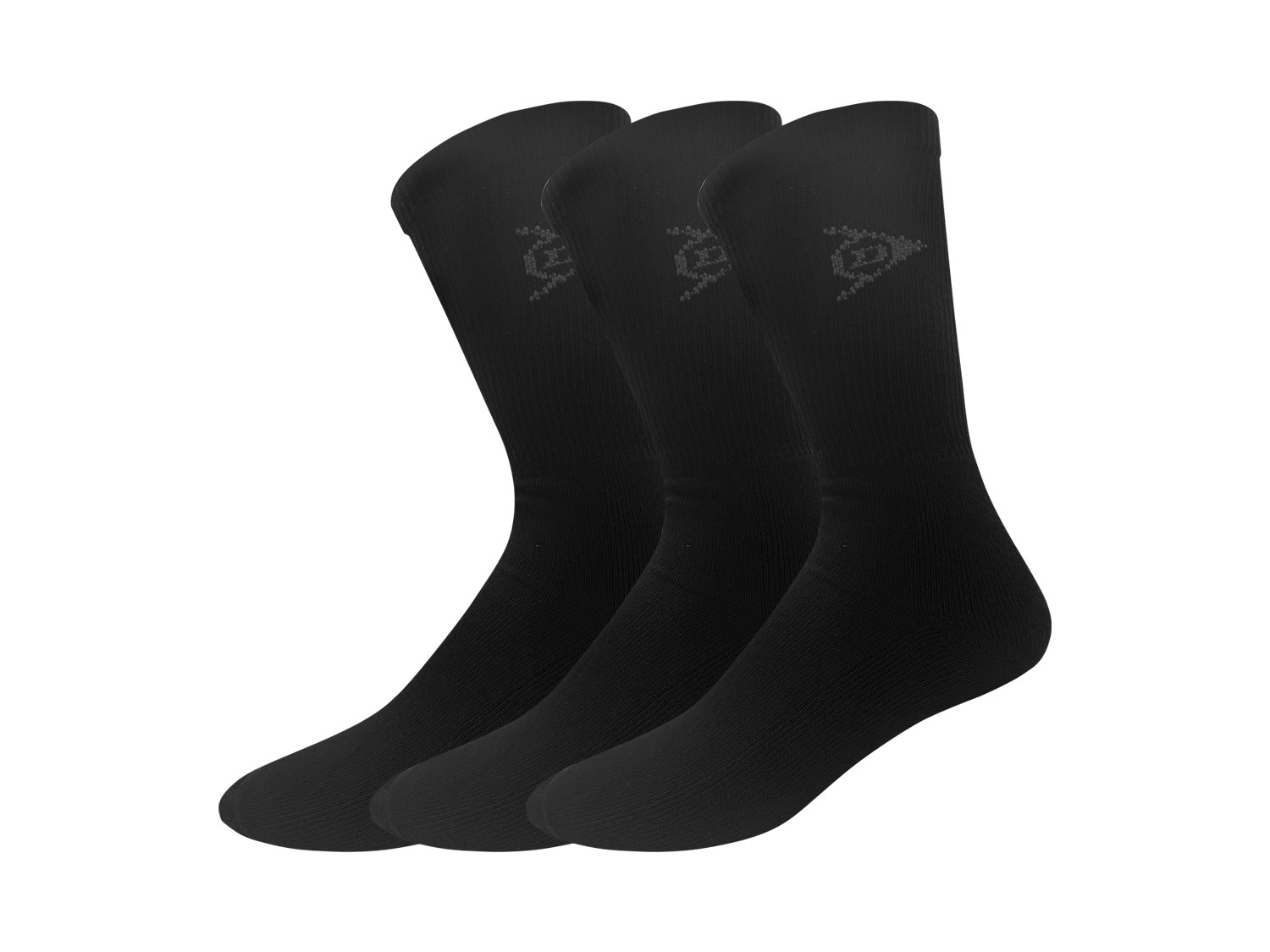 Dunlop Skarpetki, 3 pary Czarny, 39-42