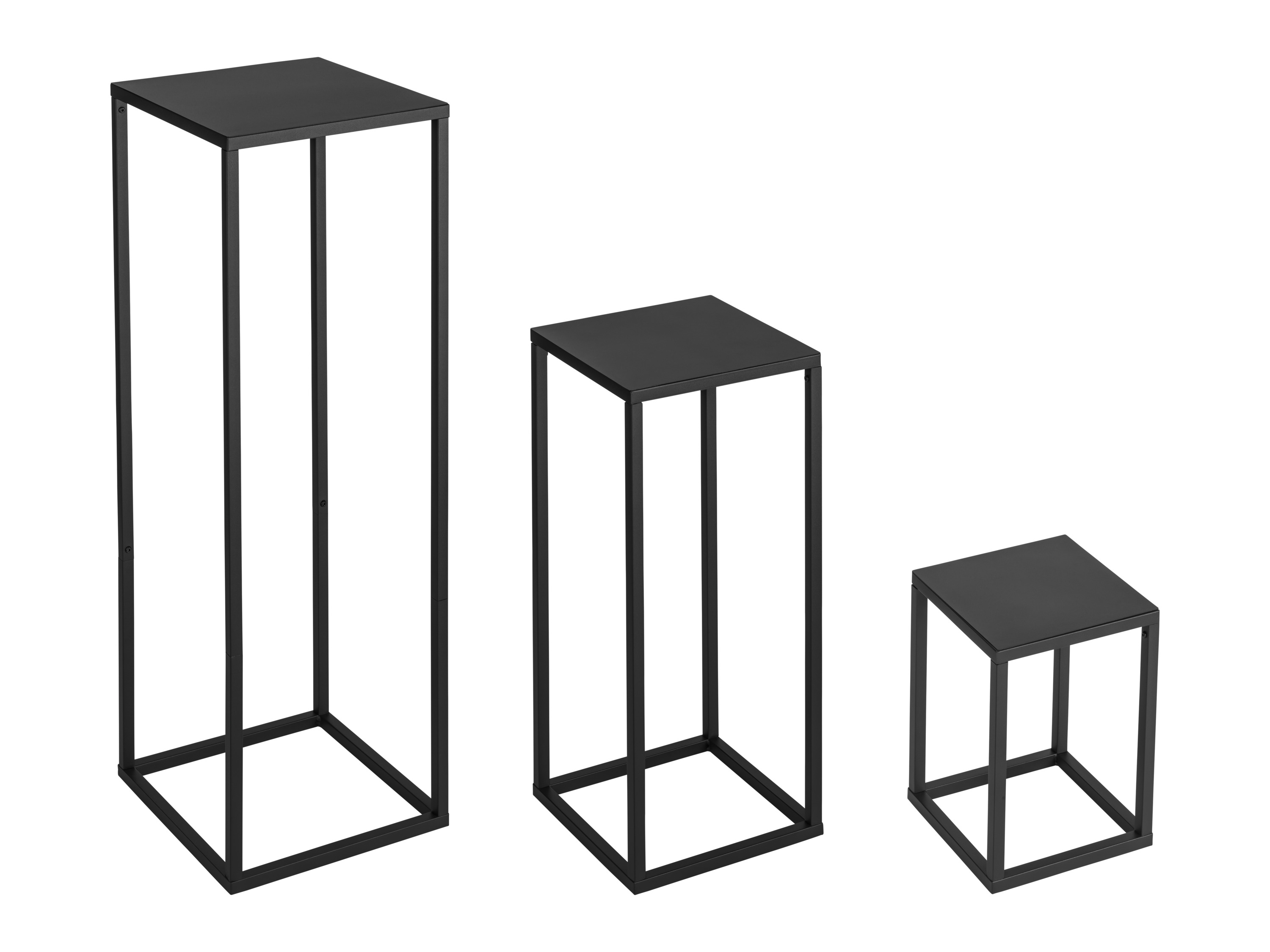 Livarno Zestaw 3 dekoracyjnych stojaków San Diego