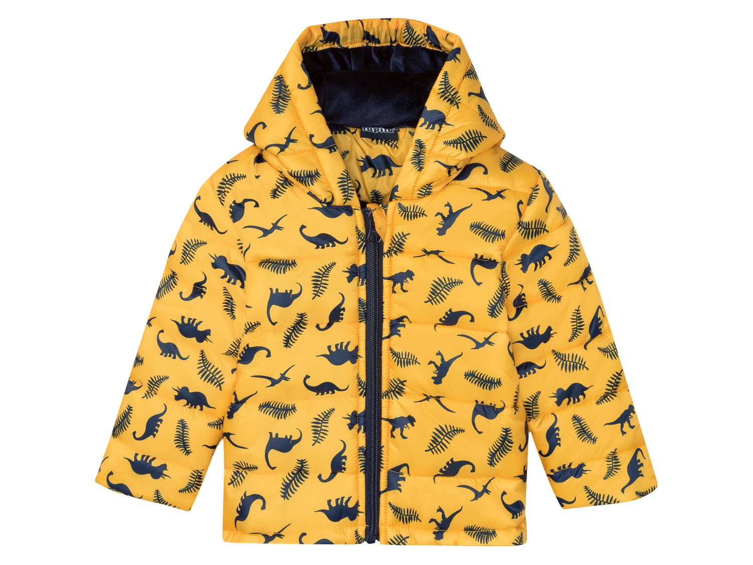 lupilu Kurtka zimowa niemowlęca Wzorzysty, żółty, 62