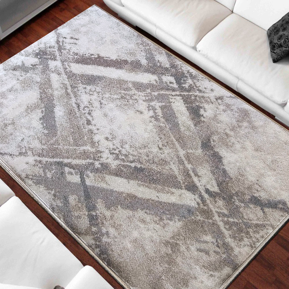 Dywan - 240 x 330 cm - Beżowy - Nowoczesny - Dywanopol